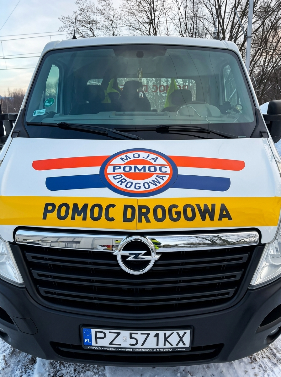Autolaweta VS Serwis — widok z przodu